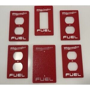 Milwaukee Tools FUEL Switch Covers Multi Set New W/O Box Customize Mancave